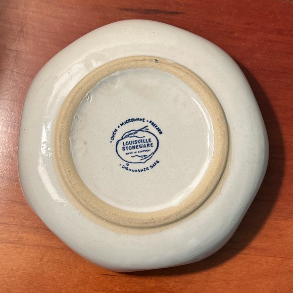 Louisville Stoneware pottery Hilton Head Island trinket dish bowl - Picture 3 of 9